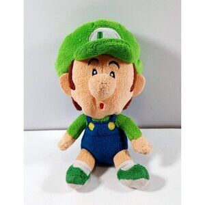 World of Nintendo 2015 Jakks Pacific Plush Baby Luigi 6"  Super Mario Bros Toy